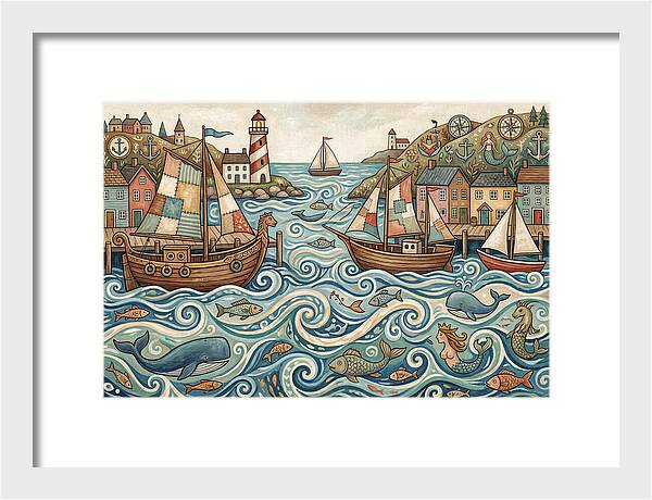 Harbor Life And Whimsy