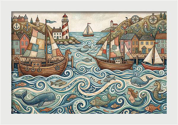 Harbor Life And Whimsy