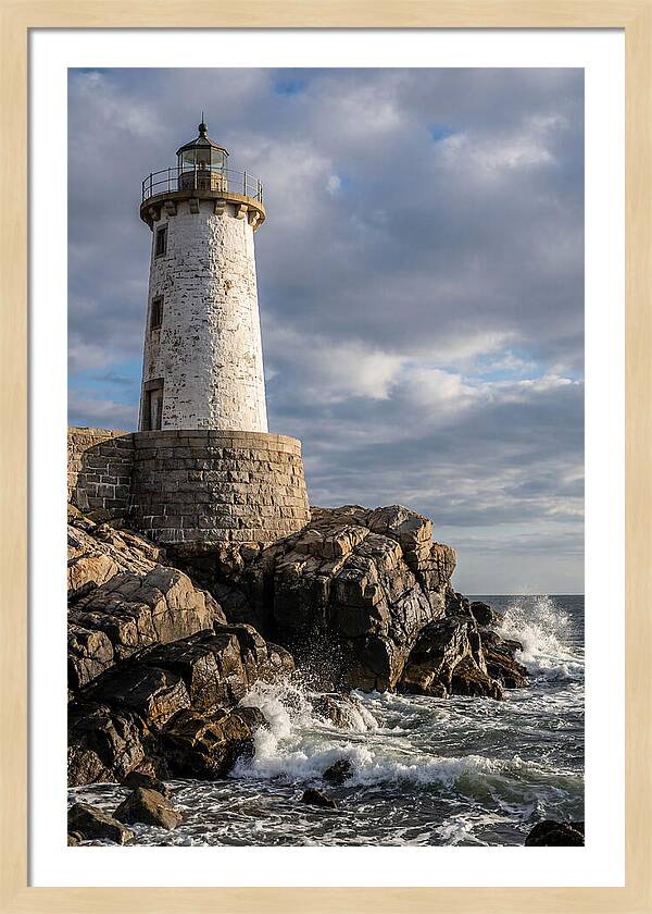 Harbor Light Reflections