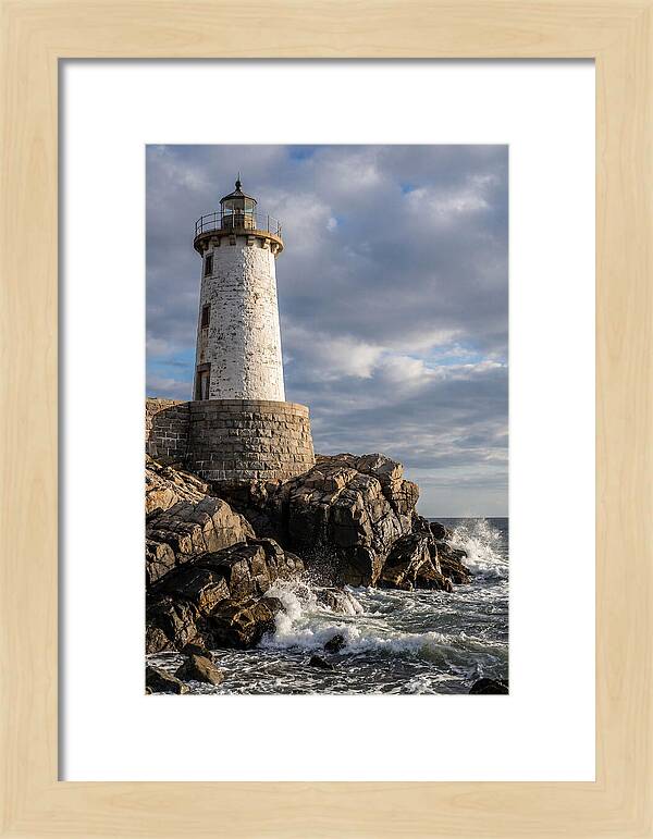 Harbor Light Reflections