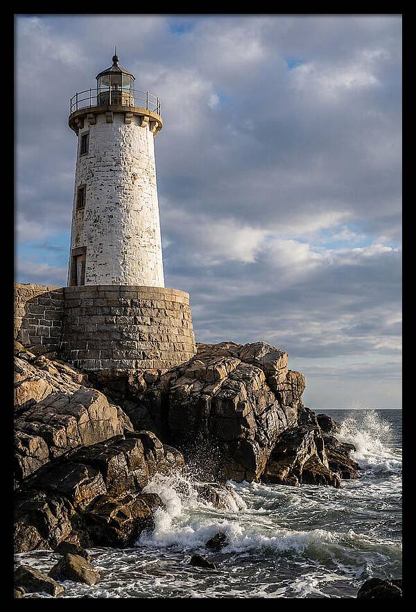 Harbor Light Reflections