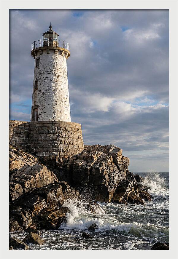 Harbor Light Reflections