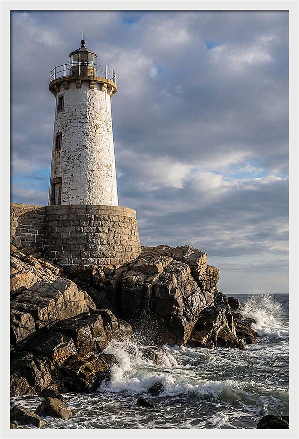 Harbor Light Reflections