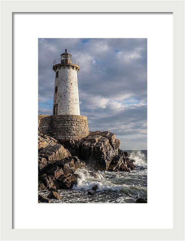 Harbor Light Reflections