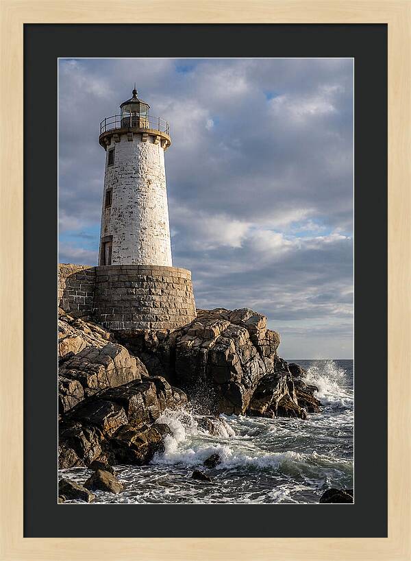 Harbor Light Reflections