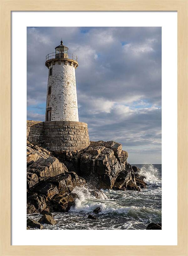 Harbor Light Reflections