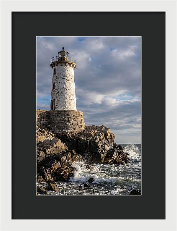 Harbor Light Reflections