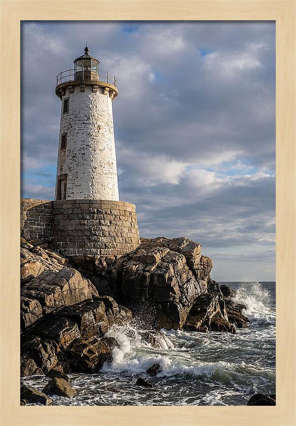 Harbor Light Reflections