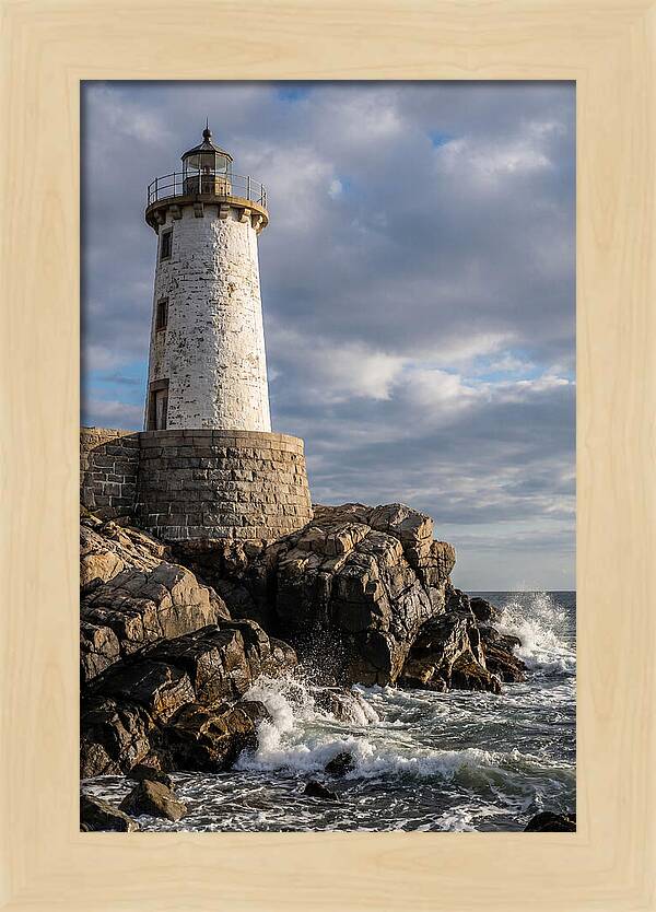Harbor Light Reflections