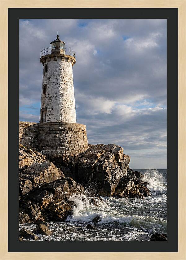 Harbor Light Reflections