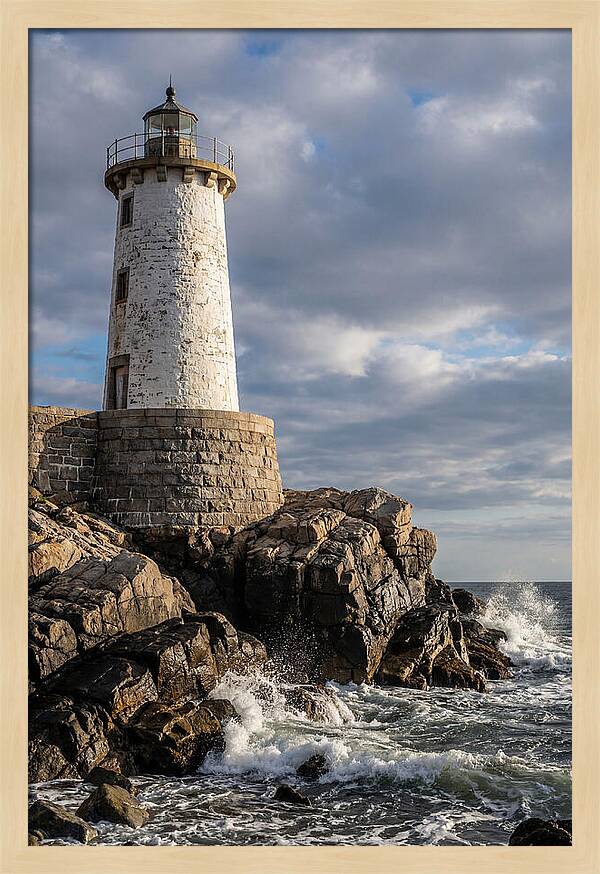 Harbor Light Reflections
