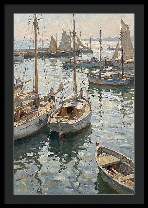 Harbor Serenity At Dawn