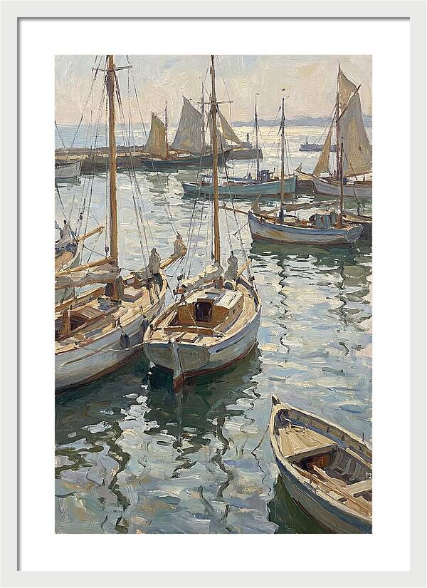 Harbor Serenity At Dawn