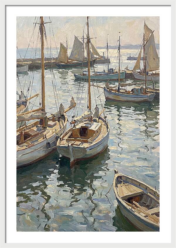 Harbor Serenity At Dawn