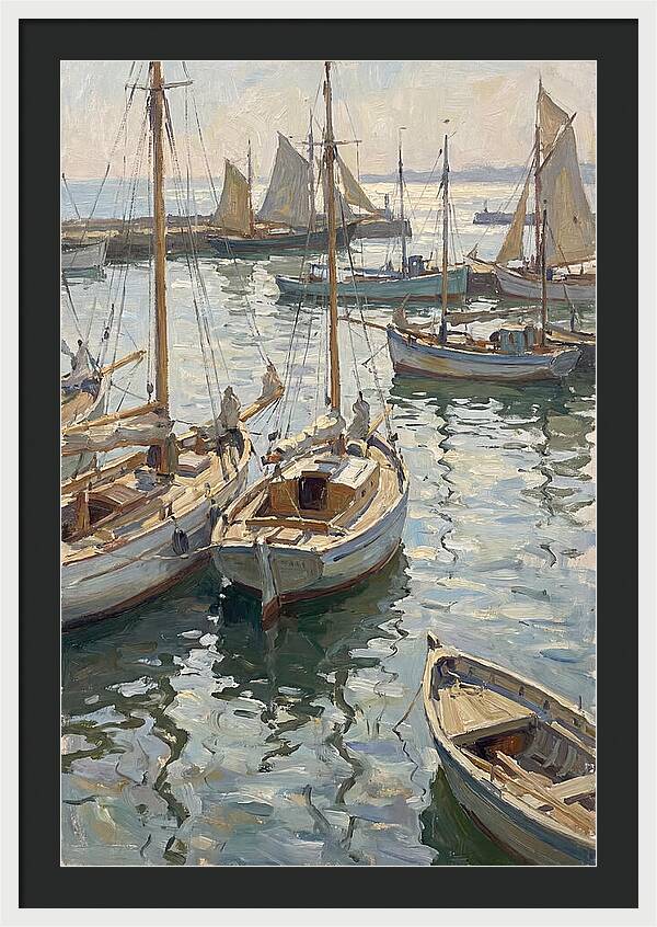Harbor Serenity At Dawn