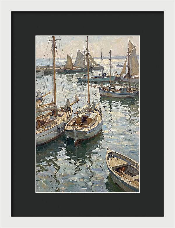 Harbor Serenity At Dawn