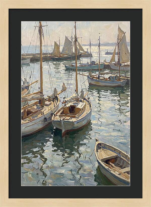 Harbor Serenity At Dawn