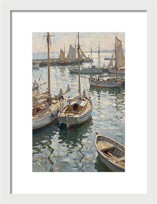 Harbor Serenity At Dawn