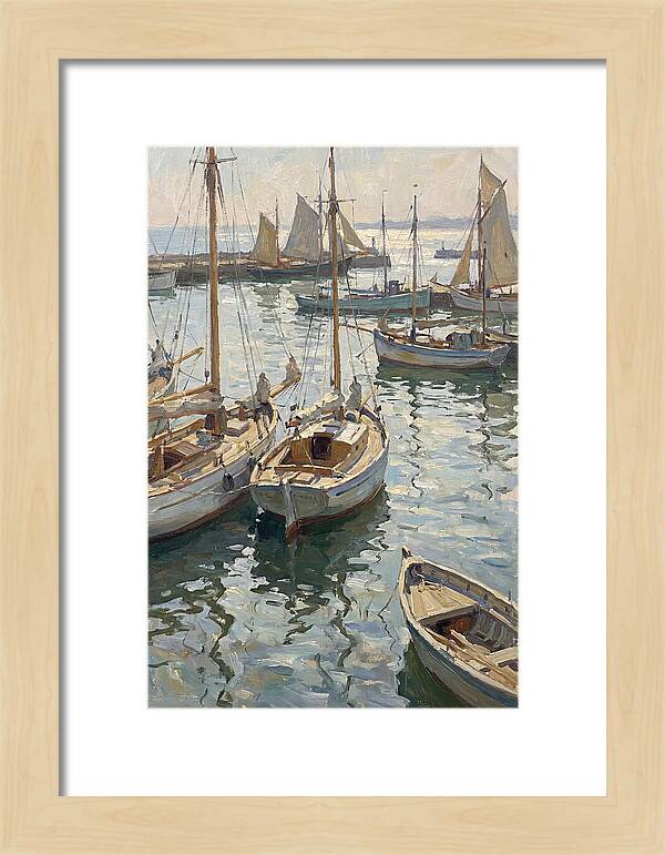 Harbor Serenity At Dawn