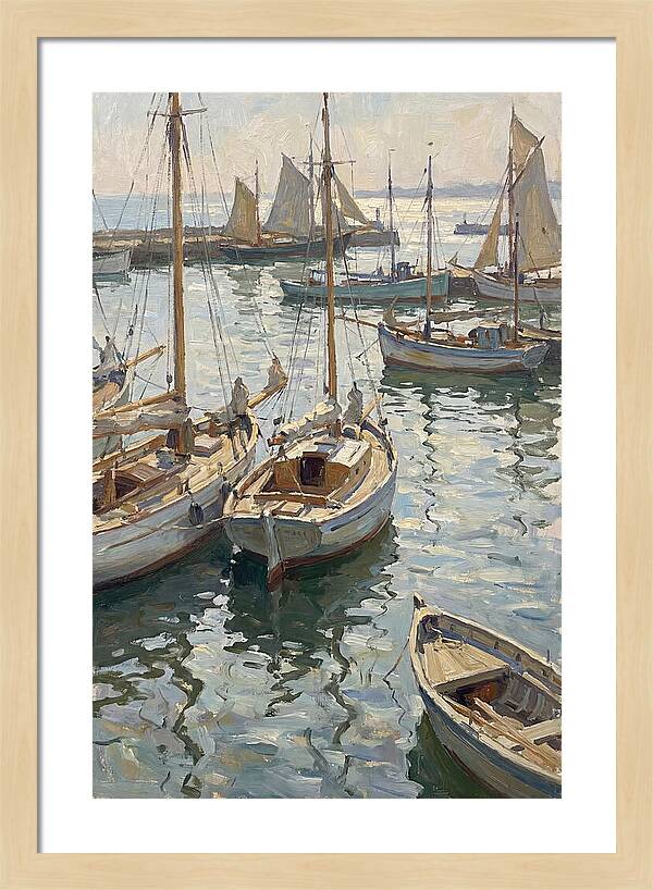 Harbor Serenity At Dawn
