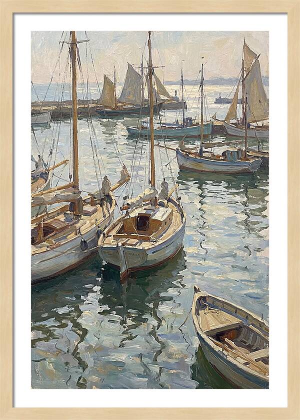 Harbor Serenity At Dawn