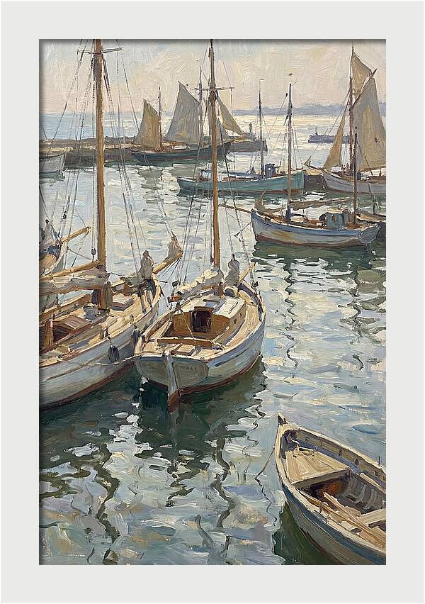 Harbor Serenity At Dawn