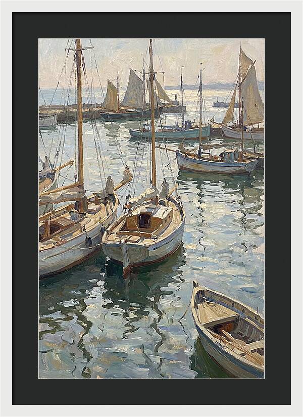 Harbor Serenity At Dawn