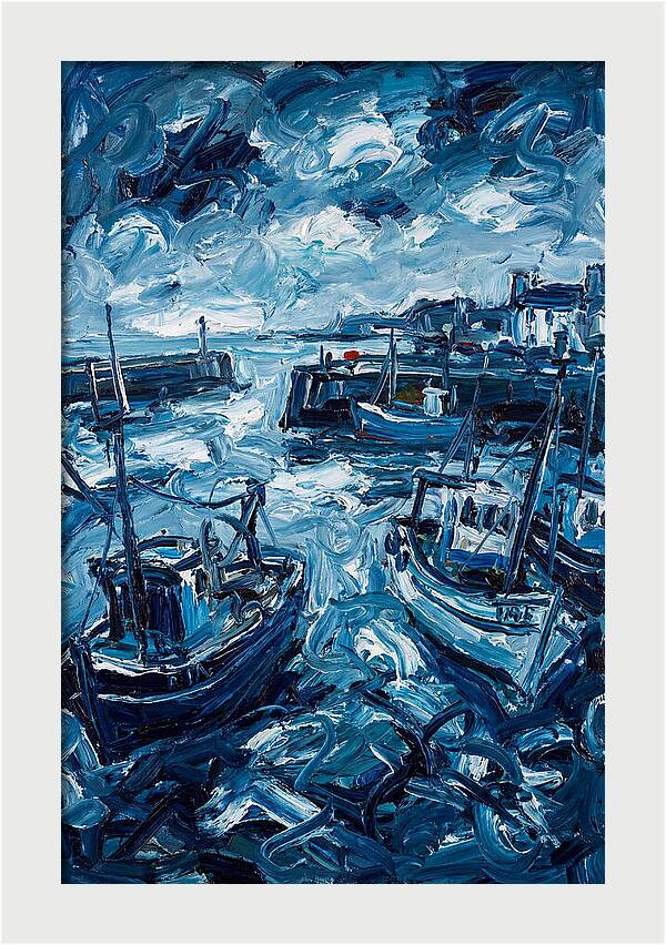 Harbor Serenity In Blue