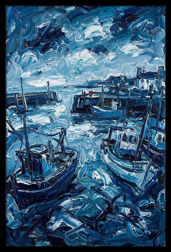 Harbor Serenity In Blue