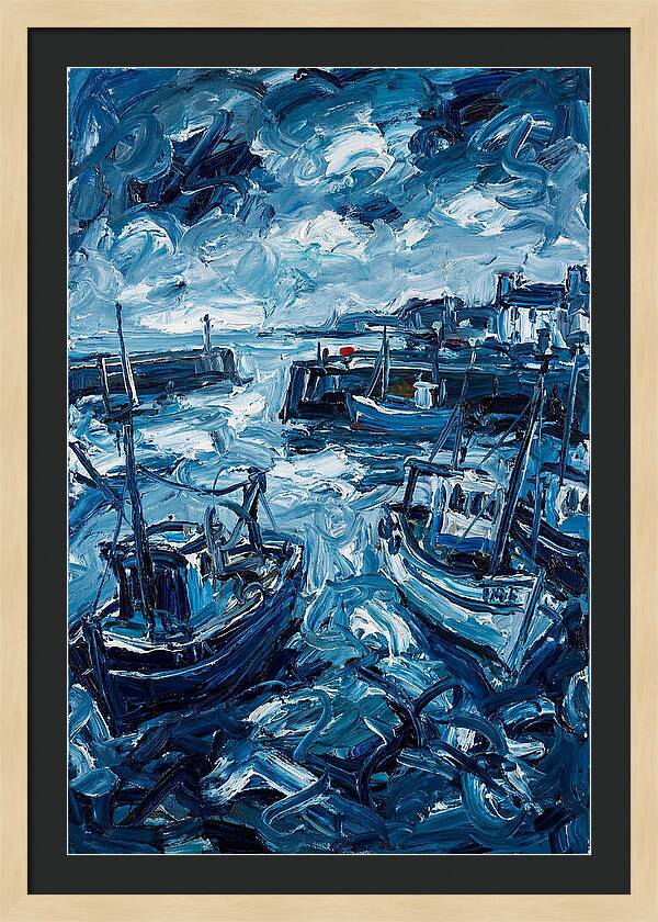 Harbor Serenity In Blue