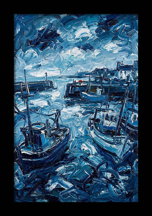 Harbor Serenity In Blue