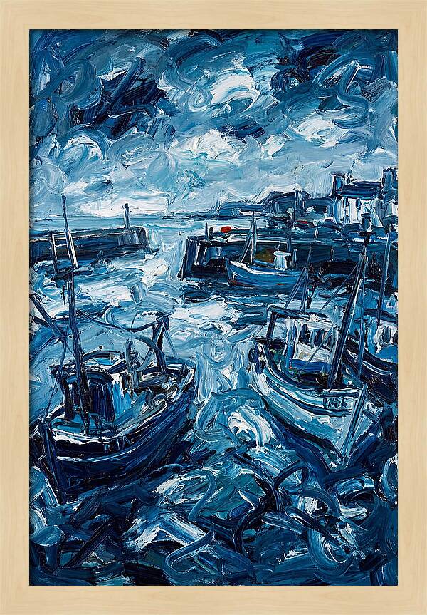Harbor Serenity In Blue