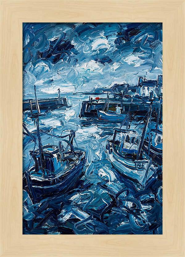 Harbor Serenity In Blue