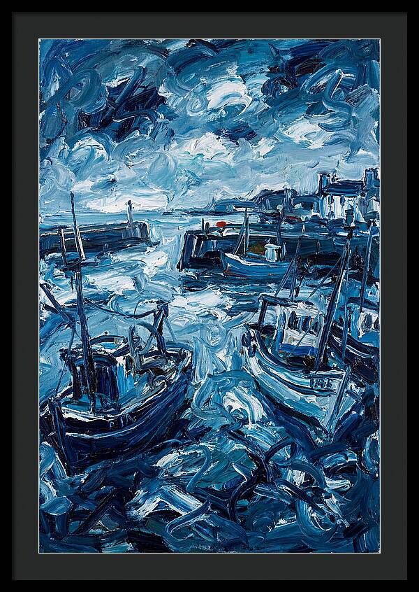 Harbor Serenity In Blue