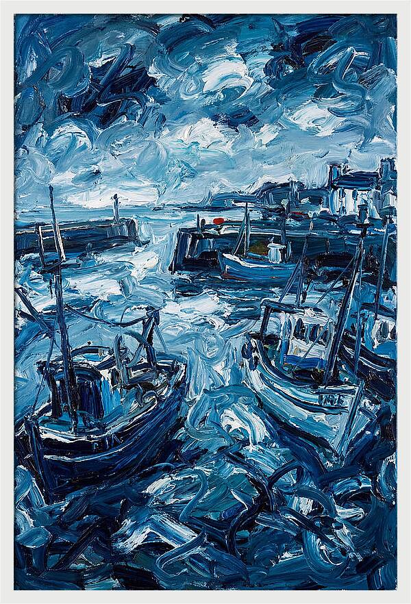 Harbor Serenity In Blue