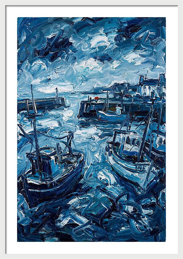 Harbor Serenity In Blue