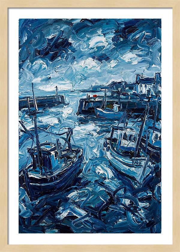 Harbor Serenity In Blue
