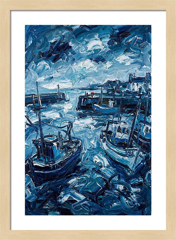 Harbor Serenity In Blue