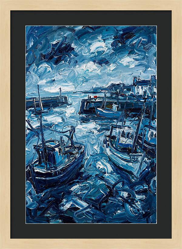 Harbor Serenity In Blue