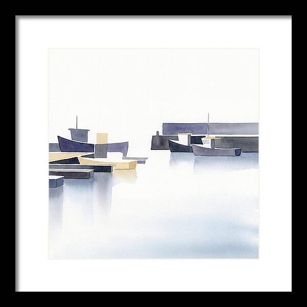 Harbor Serenity In Minimalism