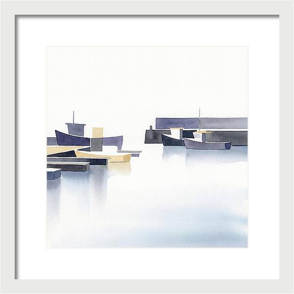 Harbor Serenity In Minimalism
