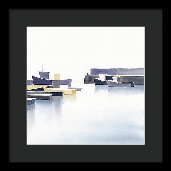 Harbor Serenity In Minimalism