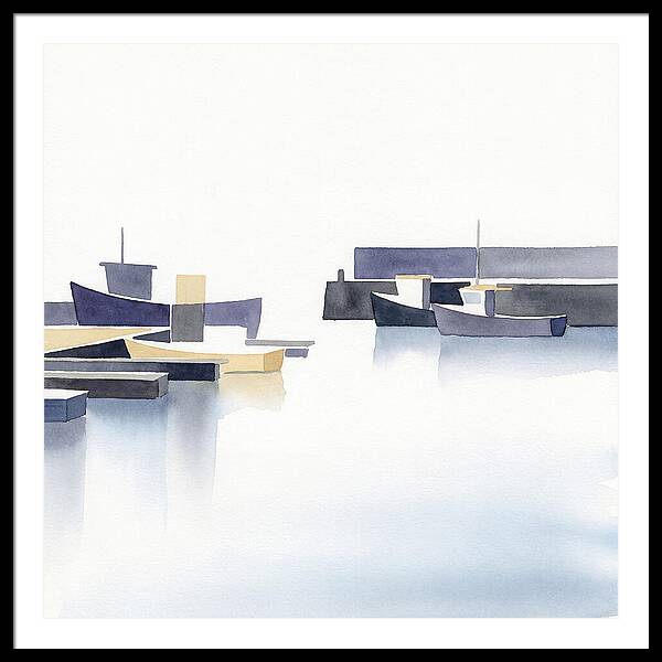Harbor Serenity In Minimalism