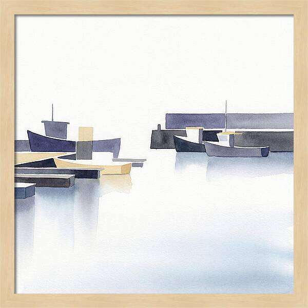Harbor Serenity In Minimalism