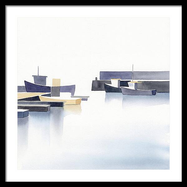 Harbor Serenity In Minimalism