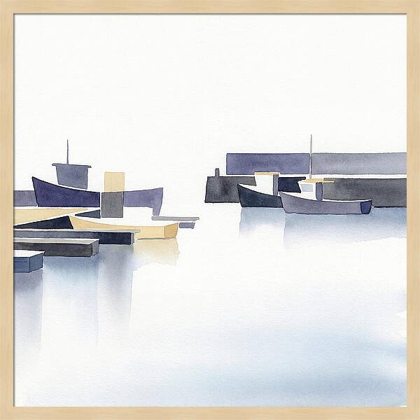 Harbor Serenity In Minimalism