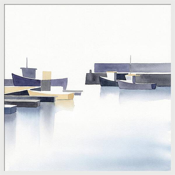 Harbor Serenity In Minimalism