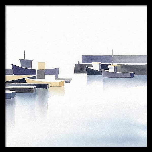 Harbor Serenity In Minimalism