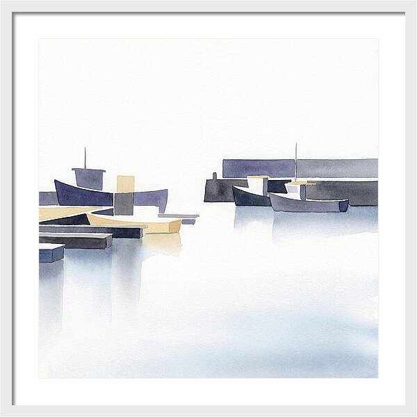 Harbor Serenity In Minimalism