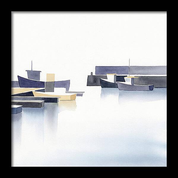 Harbor Serenity In Minimalism